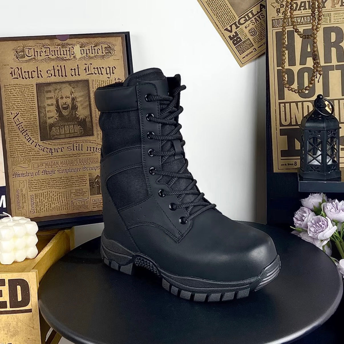 Apex-13cm (5.1") Lightweight Outdoor Adventure invisible platform Boots