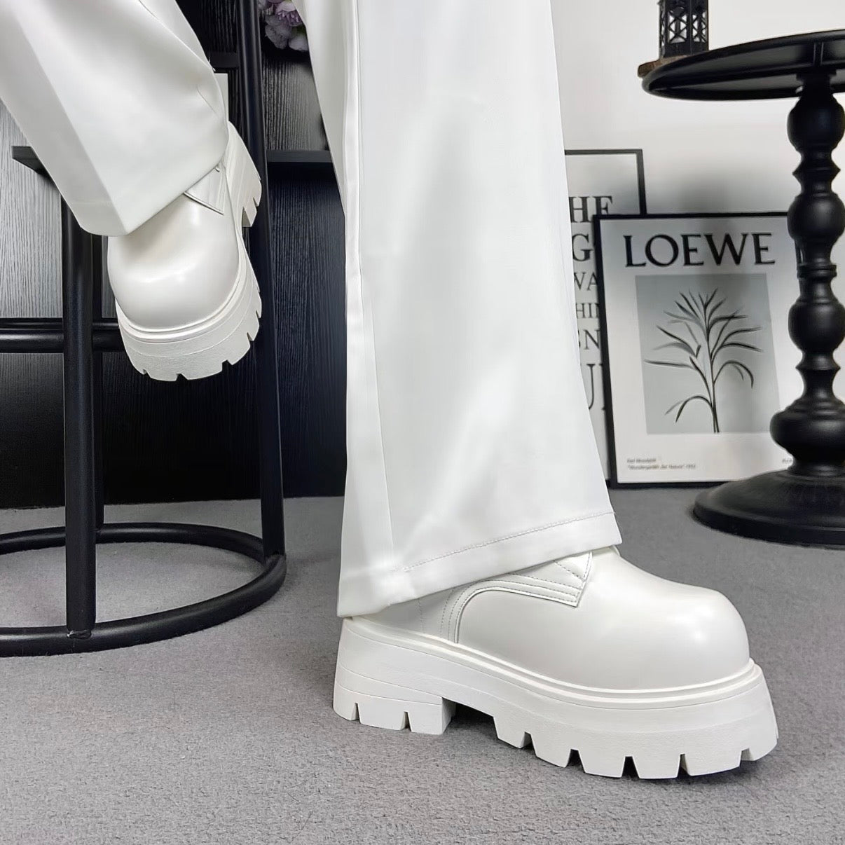 Void-16.5cm (6.5") Invisible Height-Increasing Cyberpunk Boots