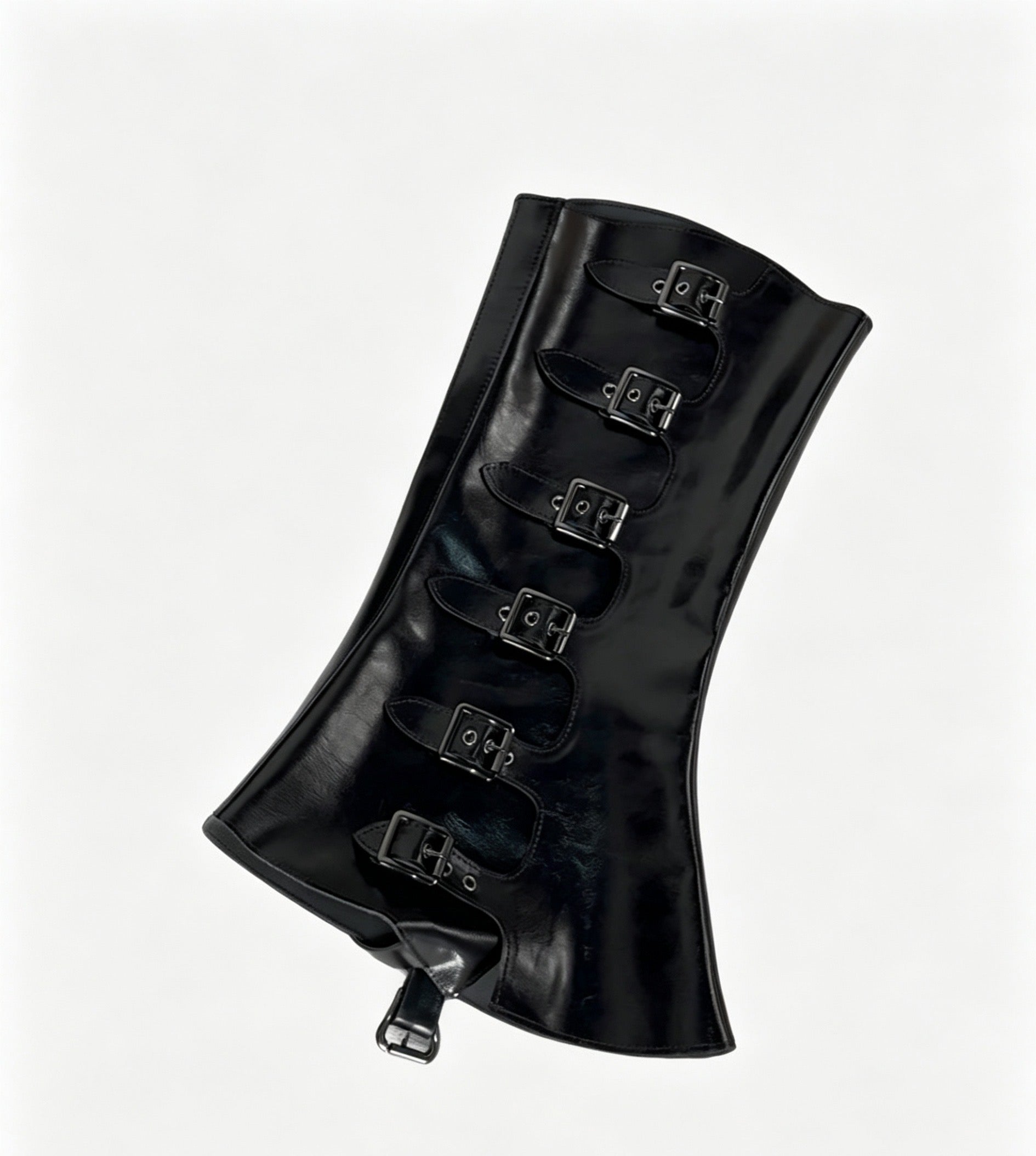 Eclipse-Multi-Buckle Punk Detachable Boot Shafts