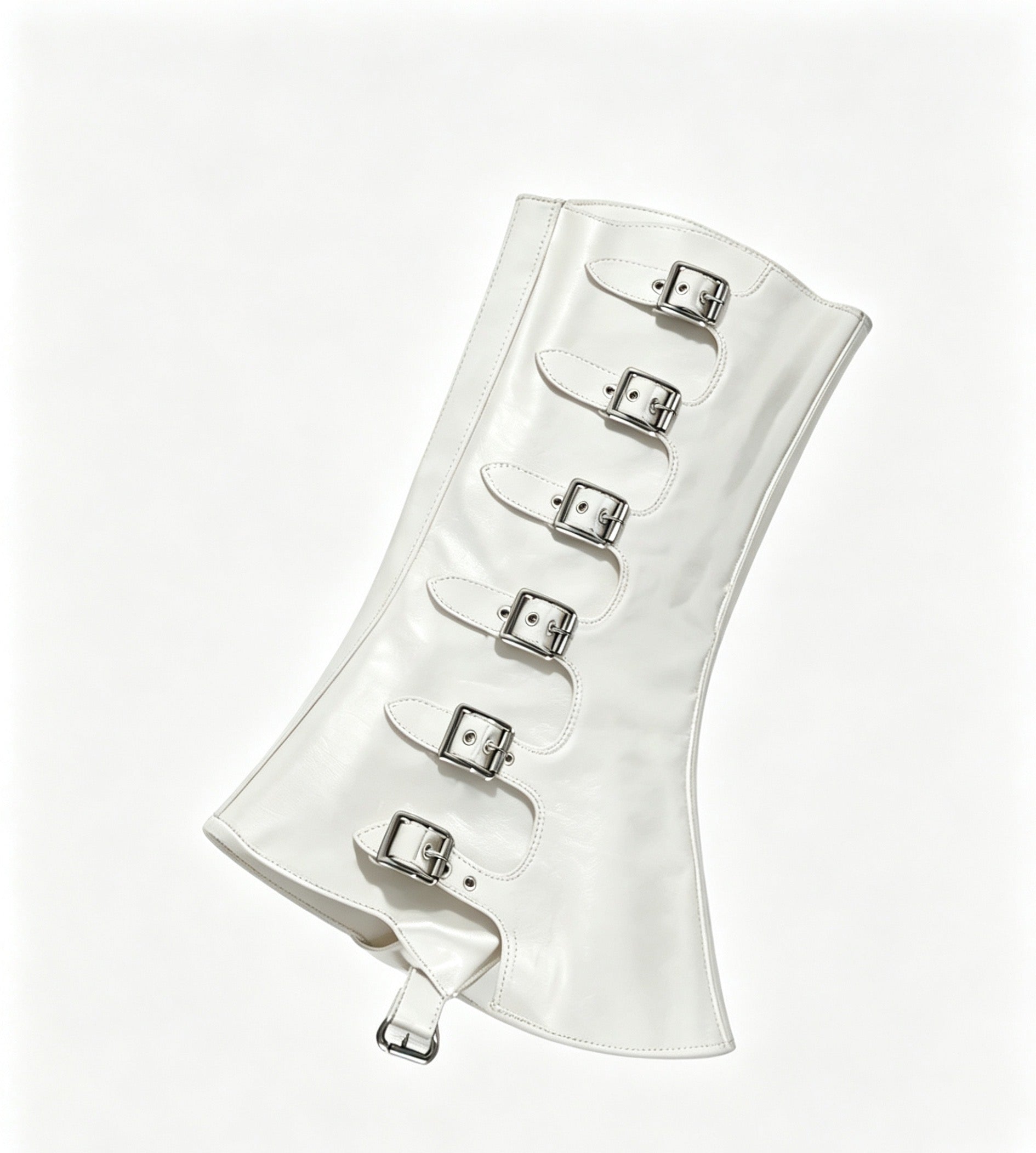 Eclipse-Multi-Buckle Punk Detachable Boot Shafts