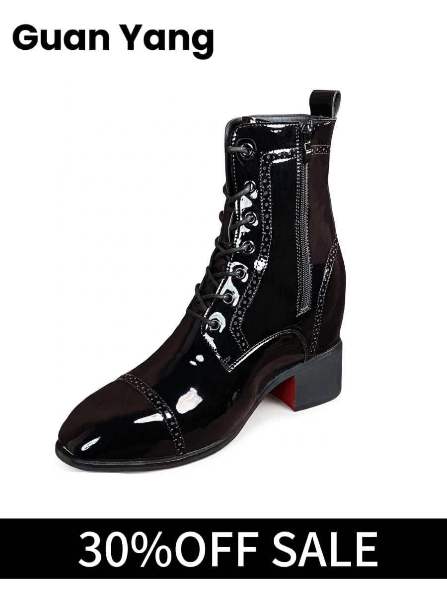 Scarlet -13.5cm (5.3") Iconic Red Sole Invisible Lift Shoes