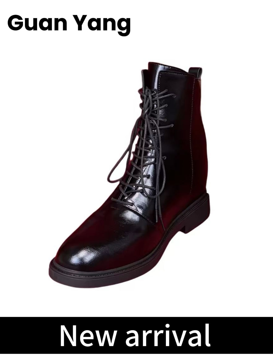 Obsidian-13.5cm (5.3") Invisible Height-Increasing Sleek Dress Shoes